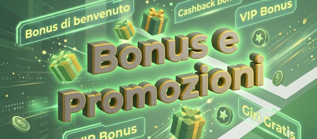 Bonus e promozioni